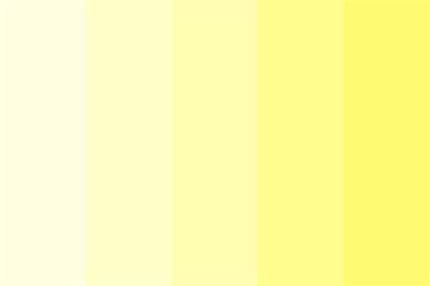 Light Yellow Color Palette