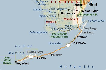 Florida Keys Fishing Maps -- Islamorada, Key West, Key Largo, Big Pine ...