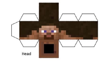 Minecraft Steve Head Printable Pdf