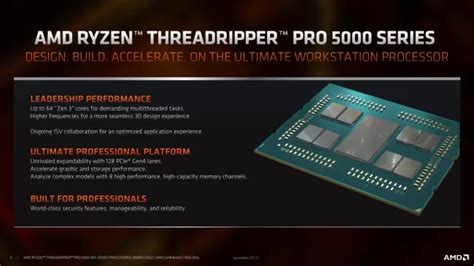 AMD Announces The Ryzen Threadripper PRO 5000 WX Series For What Should ...