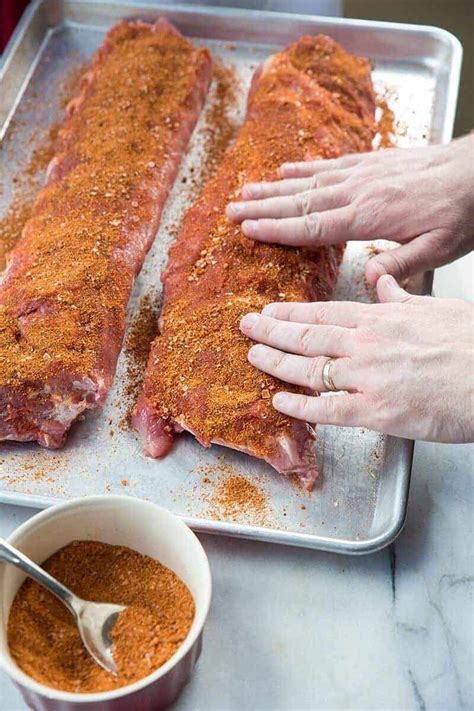 Sweet & Smoky Dry Rub for Ribs - The Kitchen Magpie