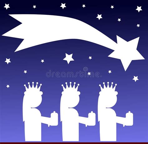 The Three Magi Image With Star Royalty Free Stock Photography - Image ...