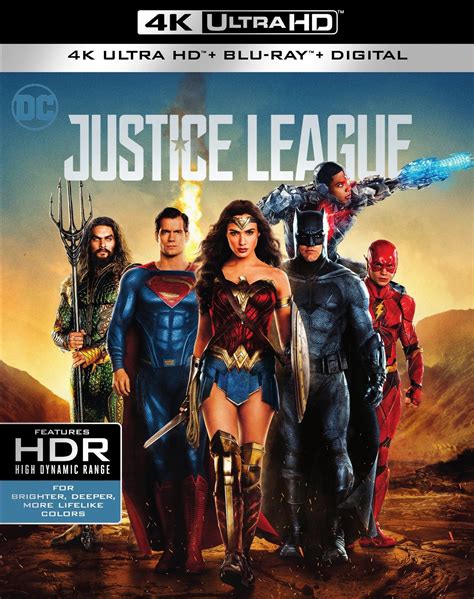 Justice League 4K (2017) UHD Ultra HD Blu-ray