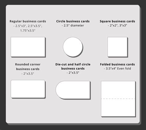 Dimensions Of Standard Business Card – Best Images Limegroup.org