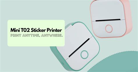 Everything You Need to Know About the Mini Sticker Printer – Bigaussiemart