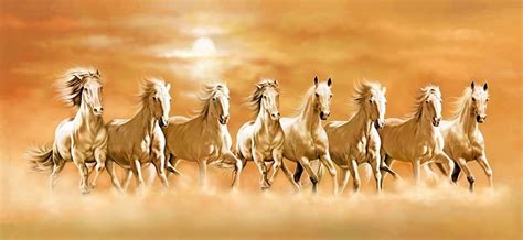 8 Horses Painting at PaintingValley.com | Explore collection of 8 ...