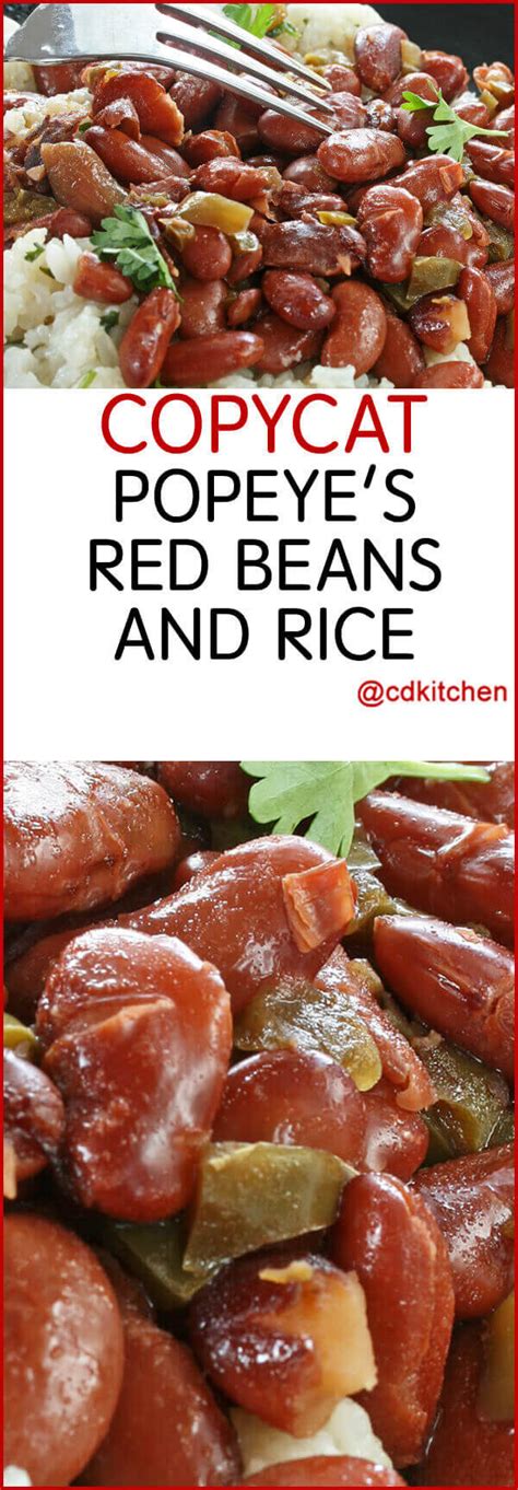 Copycat Popeye's Red Beans and Rice Recipe | CDKitchen.com