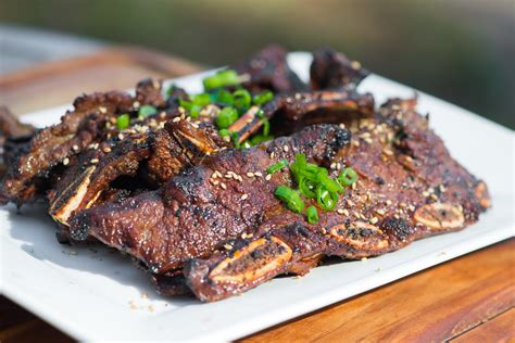 Galbi Korean Grilled Short Ribs Recipe :: The Meatwave