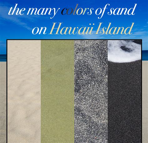 All About Hawaii's Many Sand Colors: From Black to Green Sand Beaches ...