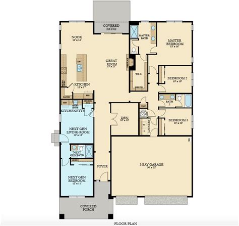 Lennar Oracle Floor Plan - floorplans.click