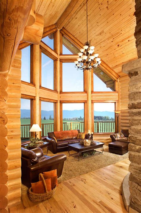 Interiors | Yellowstone Log Homes