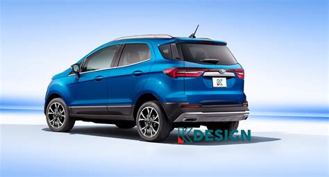 2023 Ford EcoSport Imagined With New Front End Design - autoevolution