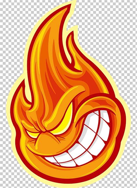 Cartoon Fire Logo