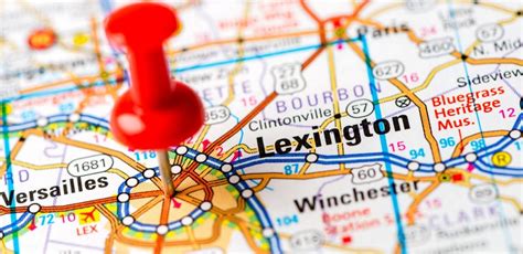 US capital cities on map series: Lexington, KY - Lexington Medical Society