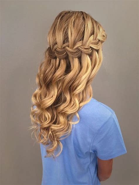 eight grade dance #Braidedhairstyles | Cute hairstyles for short hair ...