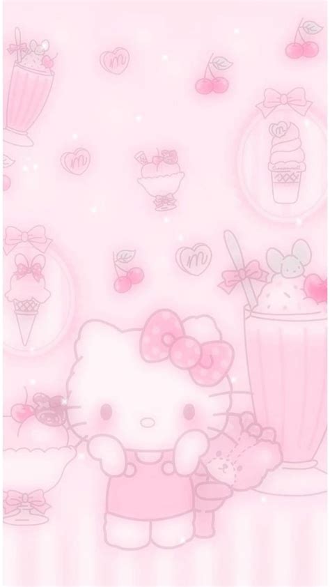 834 Wallpaper Pink Hello Kitty Picture - MyWeb