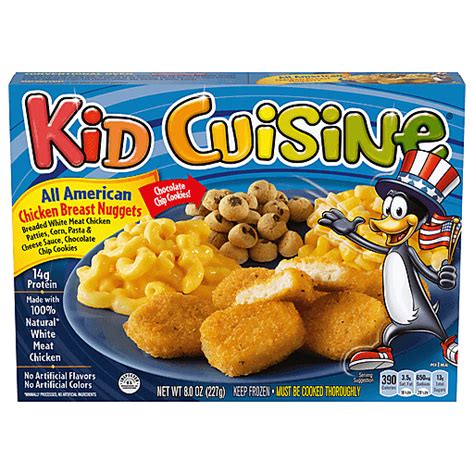 Kid Cuisine Chicken Breast Nuggets, All American 8 oz | Chicken ...