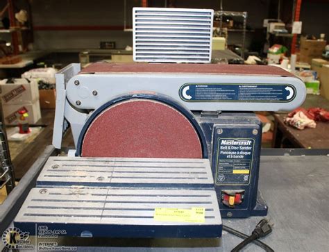 MASTERCRAFT 120V BELT & DISC SANDER