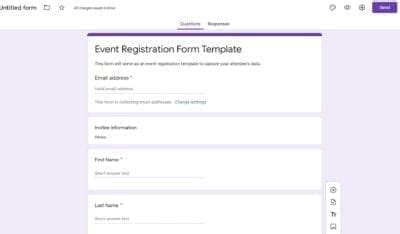 How-to: Free Event Registration Form (Google) - J.Shay Event Solutions