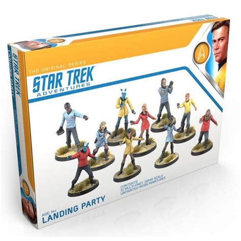 Star Trek Adventures - RPG 32mm Miniatures - Original Series Landing ...