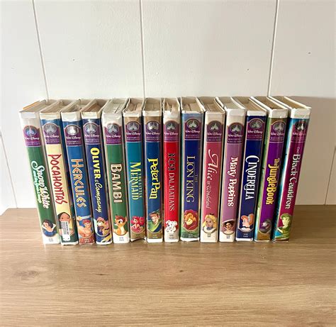 Vintage Walt Disney Masterpiece Collection VHS Tapes Movies SOLD ...