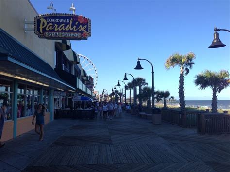 Myrtle Beach Boardwalk | Myrtle beach boardwalk, Beach boardwalk ...