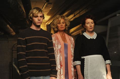 Evan Peters as Tate Langdon in Season 1 | American Horror Story Cast in ...