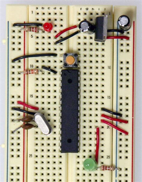 Arduino - Setting up an Arduino on a breadboard