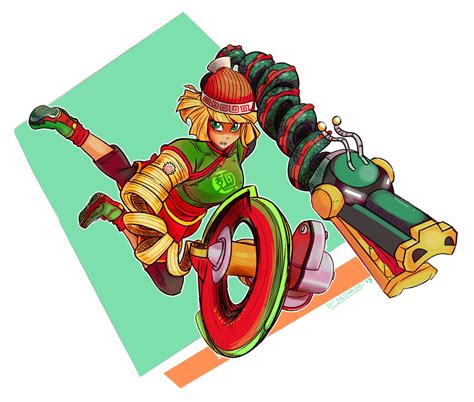 ARMS Min Min by treespeakart on DeviantArt