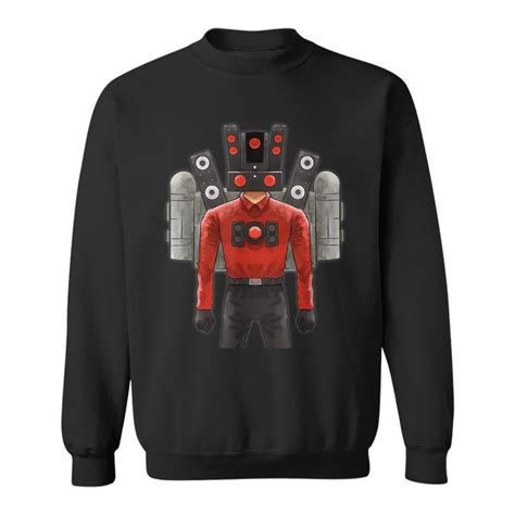 Skibidi Toilet Meme Game TiTan Speakerman Cameraman Tvman Sweatshirt ...