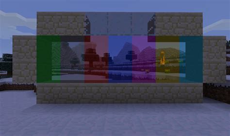 [V2.1]Extended Glass - Colored Glass and more Minecraft Mod