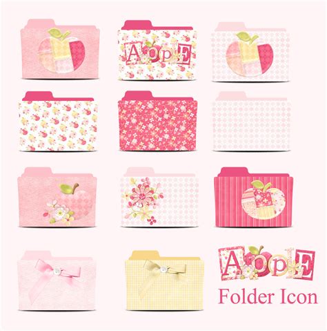 Cute Folder Icons For Desktop