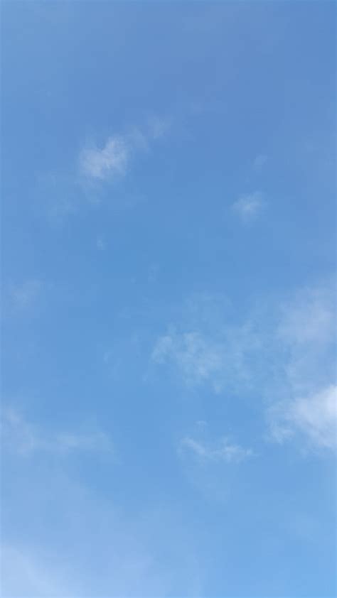 Blue sky, background, blue, clouds, slender, HD phone wallpaper | Peakpx