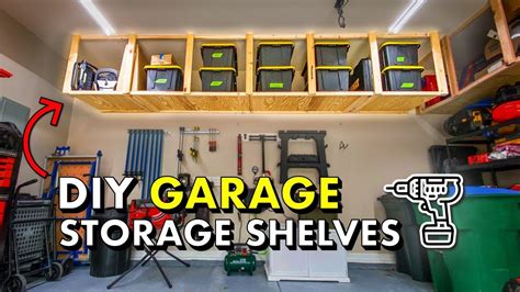 Reclaim Your Garage W Diy Storage Shelves Free Plans You