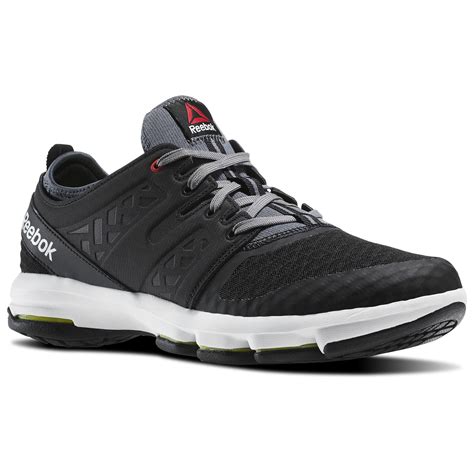 Reebok Men's CloudRide DMX Black/Gray Walking Shoe