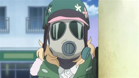 Anime girl with gas mask – Telegraph