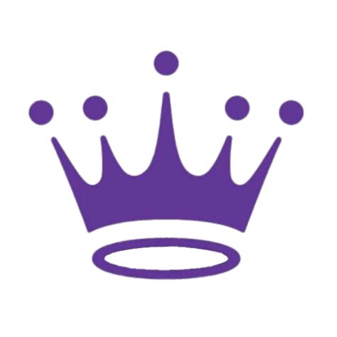 Hallmark purple crown logo transparent PNG - StickPNG