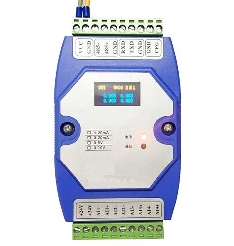 Analog 4-20mA to RS232 RS485 Modbus Converter