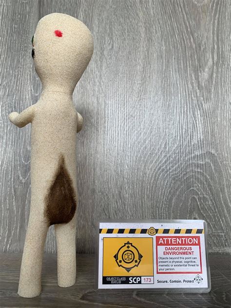 SCP-173 Figure SCP Foundation The sculpture peanut 9 | Etsy