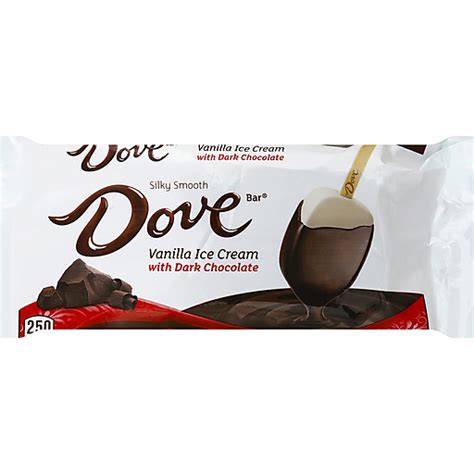 Dove Ice Cream Bar, with Dark Chocolate, Vanilla | Sandwiches & Bars ...