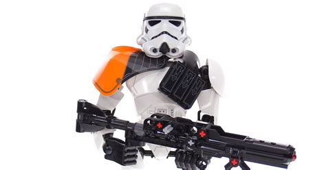 LEGO Star Wars Stormtrooper Commander large figure review 75531