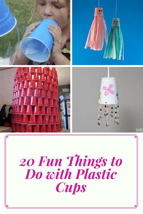 Plastic Cup Pumpkin Craft and 20+ Other Fun Things to do with Plastic Cups