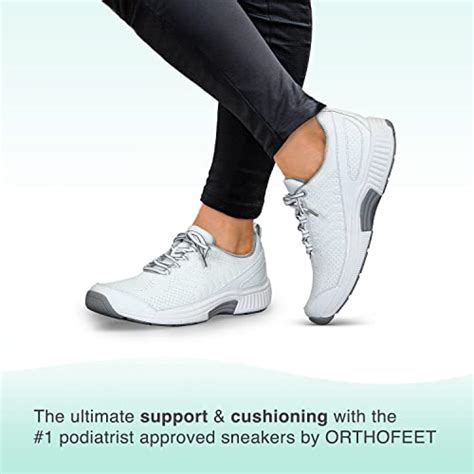 Orthofeet Wide Toe Box Shoes for Women - Ideal for Bunions & Hammertoes ...