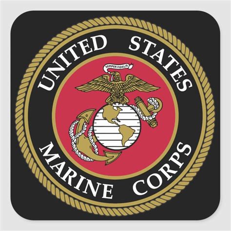 US Marine Corp Sticker | Zazzle | Chrétien