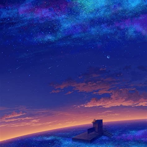 16+ Anime Sky Stars Wallpaper - Anime Wallpaper