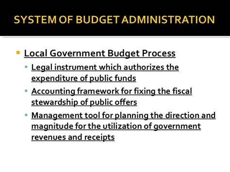 Lgu budgeting process