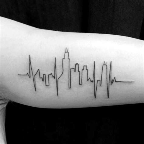 Philly Skyline Outline Tattoo Calculating and working please be patient