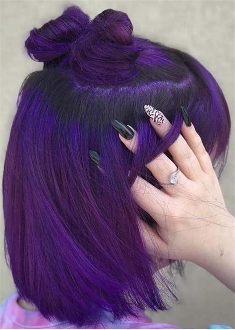 shades of purple hair dye chart - Marg Heath