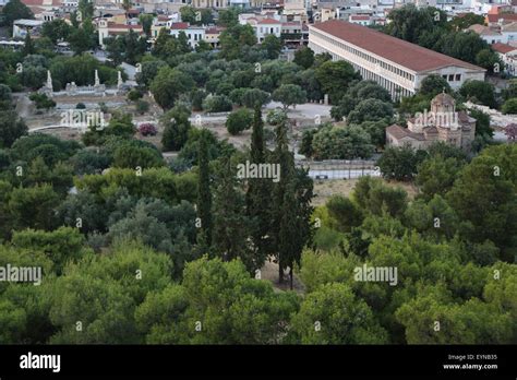 Athens, Greece, Ancient market Stock Photo - Alamy