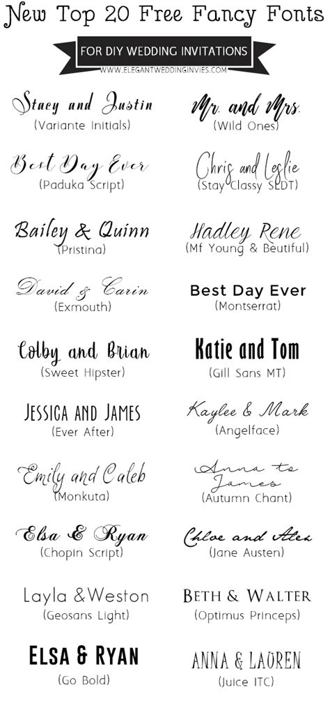 wedding invitation fonts Archives - Elegantweddinginvites.com Blog